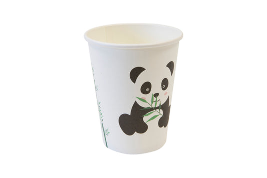 GOBELET EN CARTON PANDA 270ml (x 6)