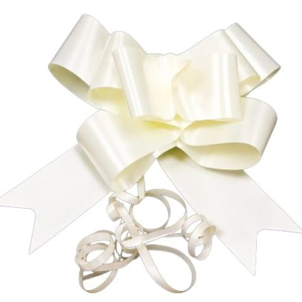 4 Nœuds à Tirer - Forme Papillon - Ivoire