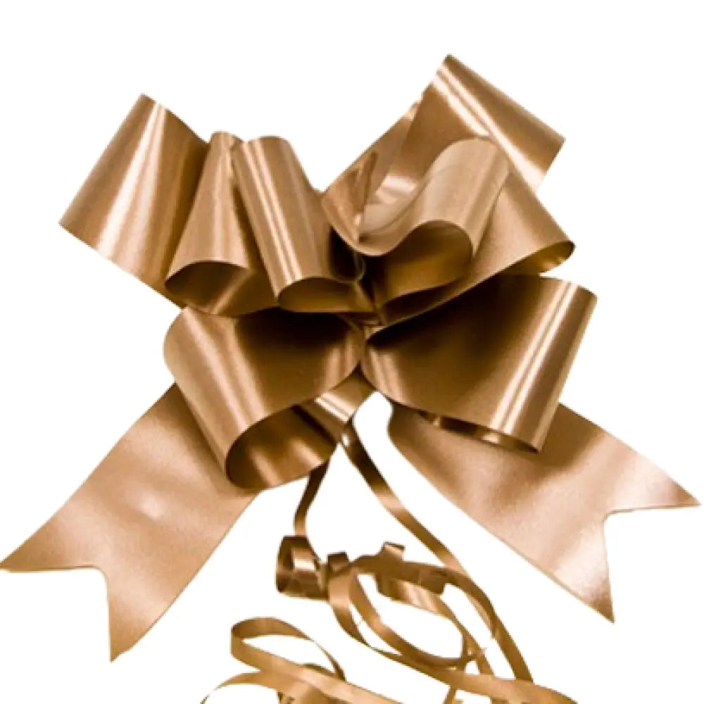 4 Nœuds à Tirer - Forme Papillon - Marron