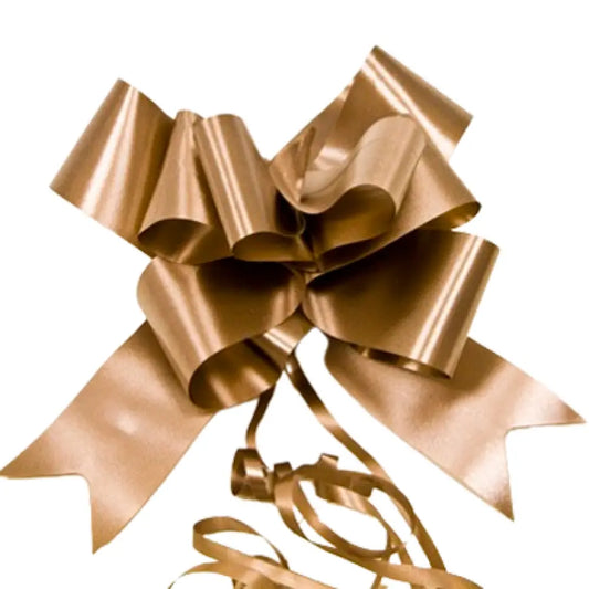 4 Nœuds à Tirer - Forme Papillon - Marron