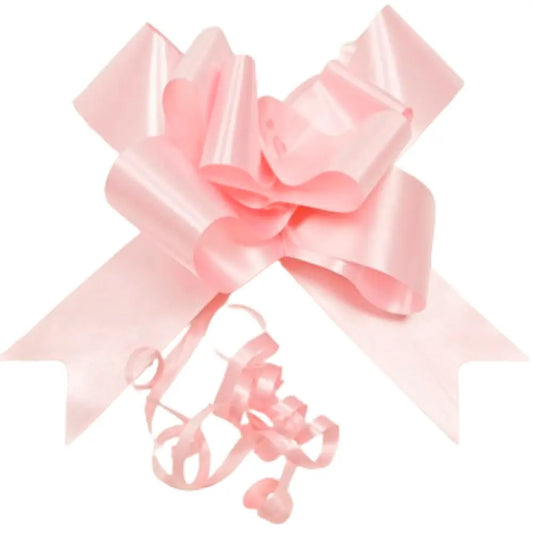 4 Nœuds à Tirer - Forme Papillon - Rose