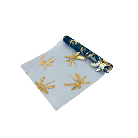 ROULEAU ORGANZA BANANIER 28 cm / 5 m