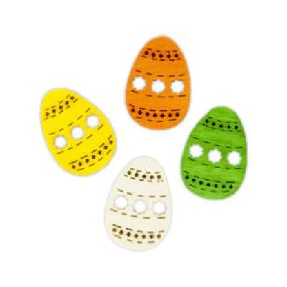 12 Décos à parsemer "Oeufs de Pâques"