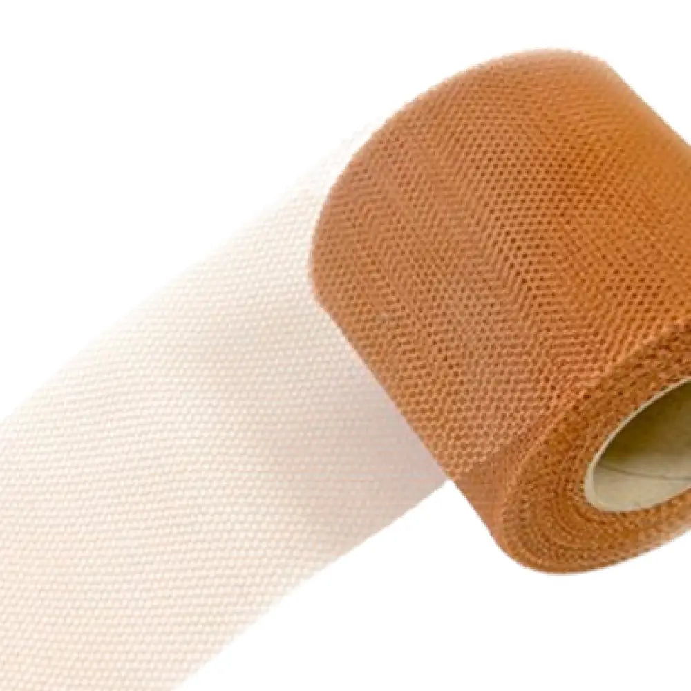 Tulle H8cm - 20m - Caramel