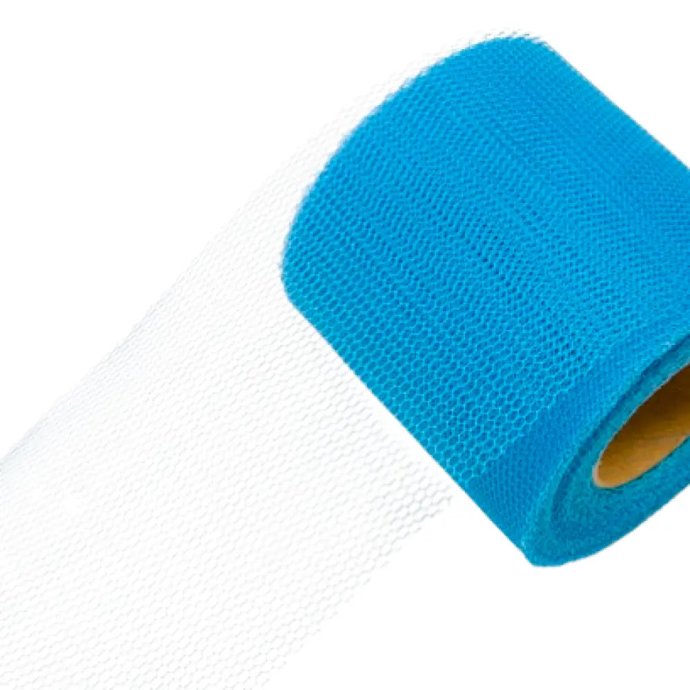 Tulle H8cm - 20m - Turquoise