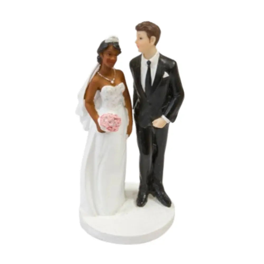 Sujet en Résine - "Couple Mariés" - 16cm