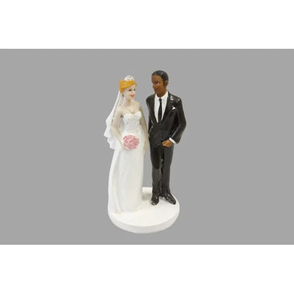 Sujet en Résine - "Couple Mariés" - 16cm