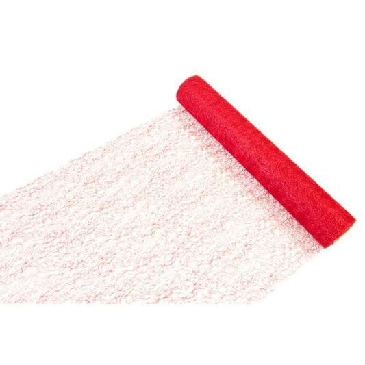 Chemin de Table 5m - Effet Dentelle - Rouge