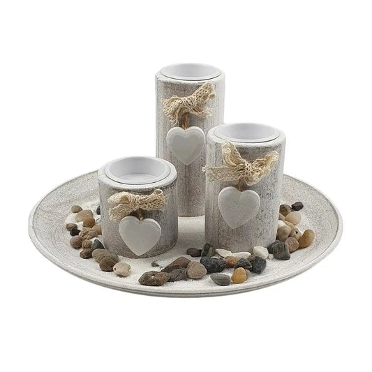 Photophore Décoratif - 24,3x12,5cm