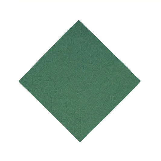 40 Serviettes ''Sun Ouate Uni'' - 38x38cm - Vert Sapin