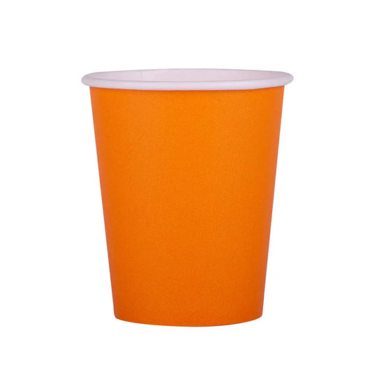 20 Gobelets en Carton  20cl ''Fiesta'' - MANDARINE