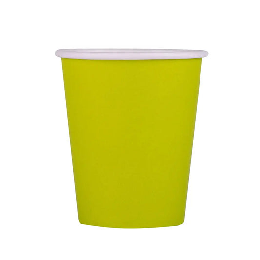 20 Gobelets en Carton  20cl ''Fiesta'' - VERT ANIS