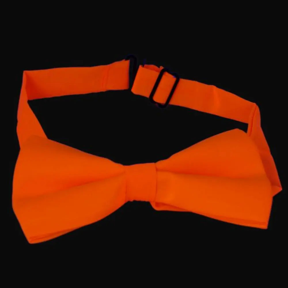 Nœud Papillon Orange Fluo