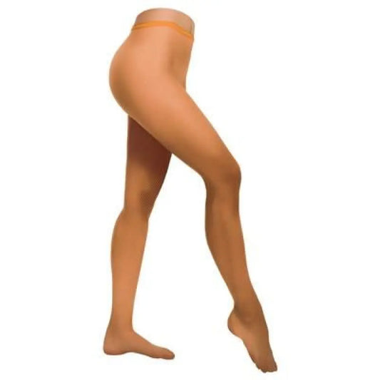 Collant Panthy Résille Orange Fluo Taille XL/XXL