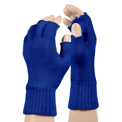 Mitaine Laine Bleu Roi