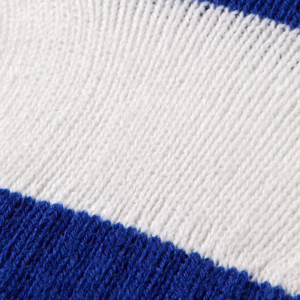 Mitaine Laine Bleu et Blanc