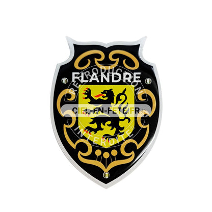 Pin's Lumineux "Blason Flandre" (4,1x5,5 cm)