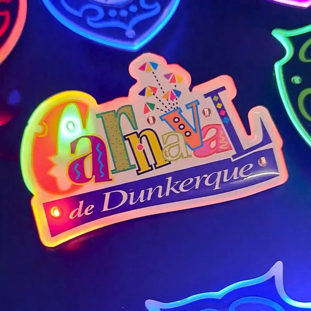 Pin's Lumineux "CarnavalDK" (6x3,8 cm)