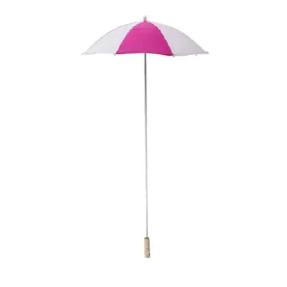 Parapluie Fushia/Blanc (Jean Bart) - (NON EXPÉDIABLE)
