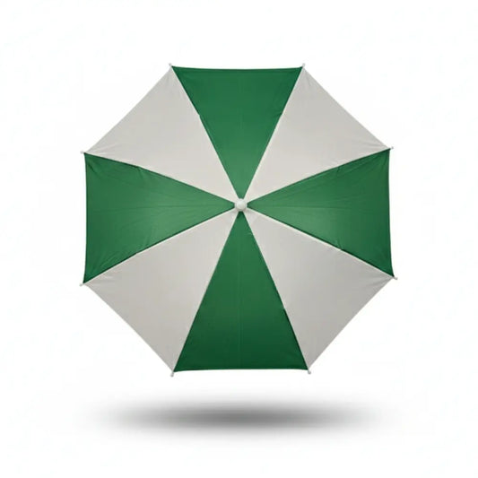 Parapluie Vert/Blanc (NON EXPÉDIABLE)