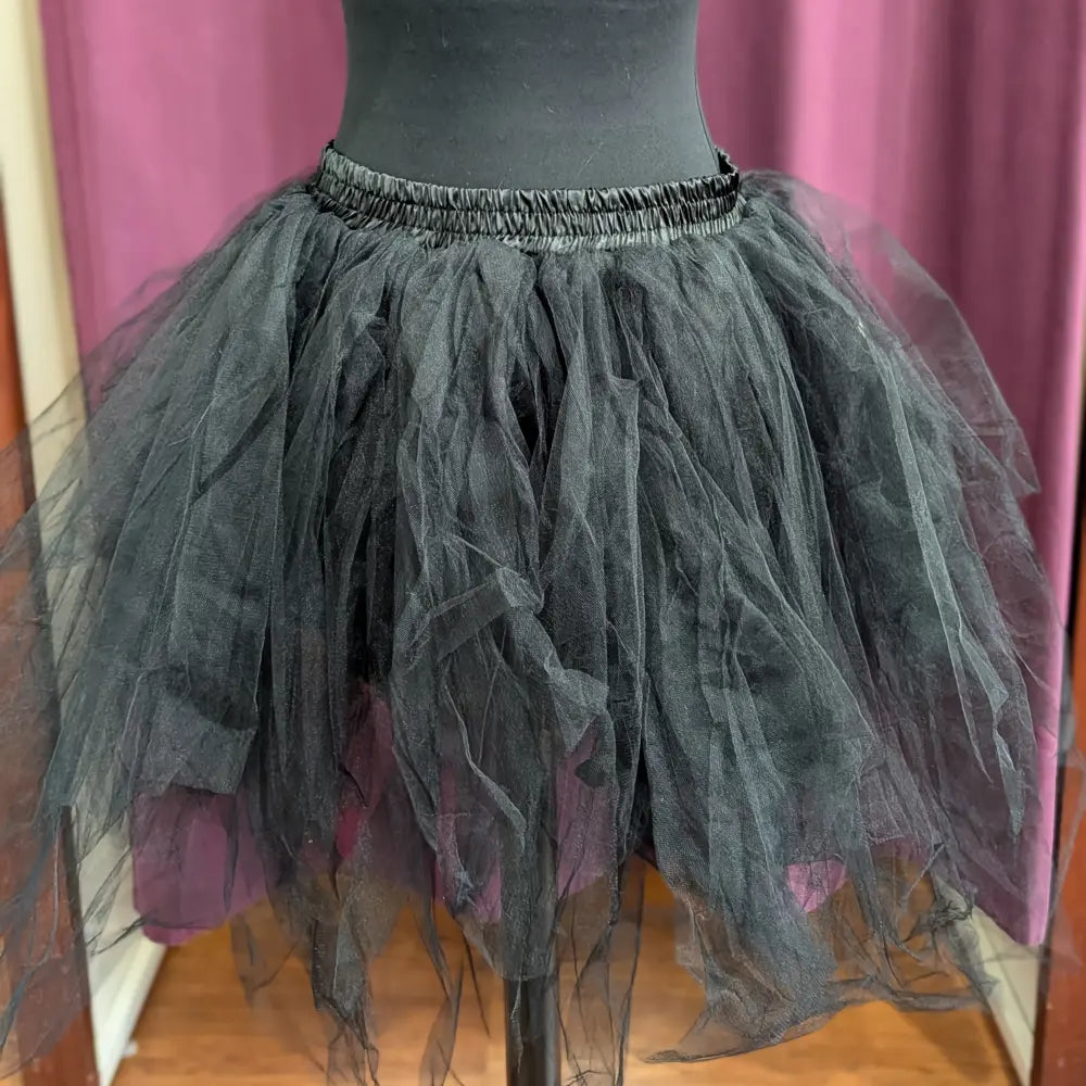 Jupe en Tulle,  Tutu Noir - L/XL - T46