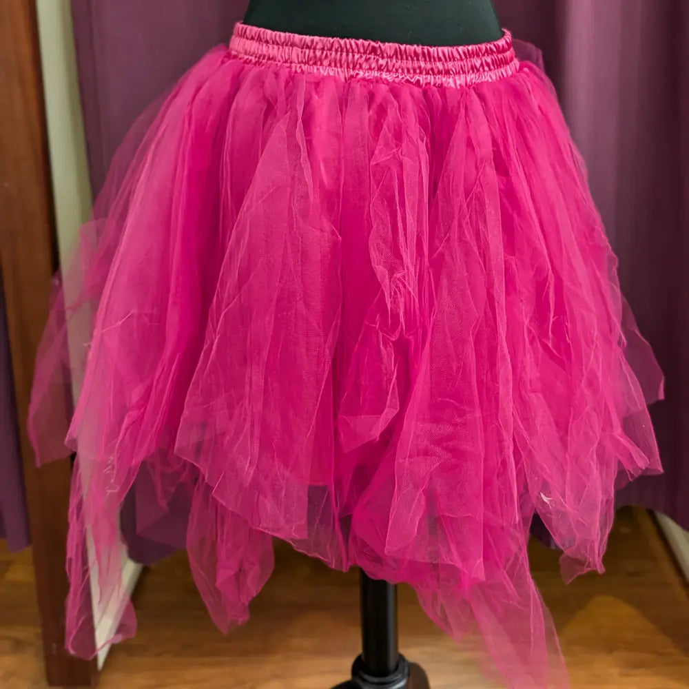 Jupe en Tulle,  Tutu Fushia - L/XL - T46