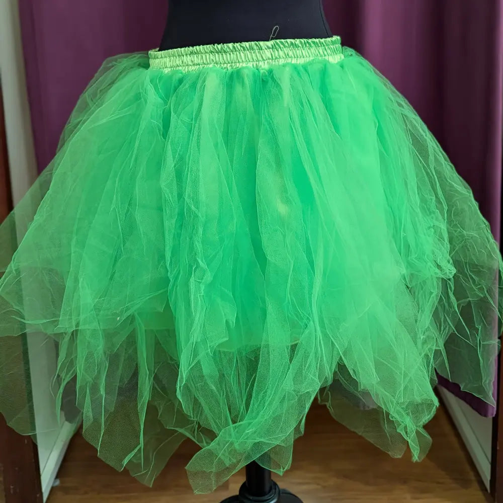 Jupe en Tulle,  Tutu Vert Sapin- L/XL - T46