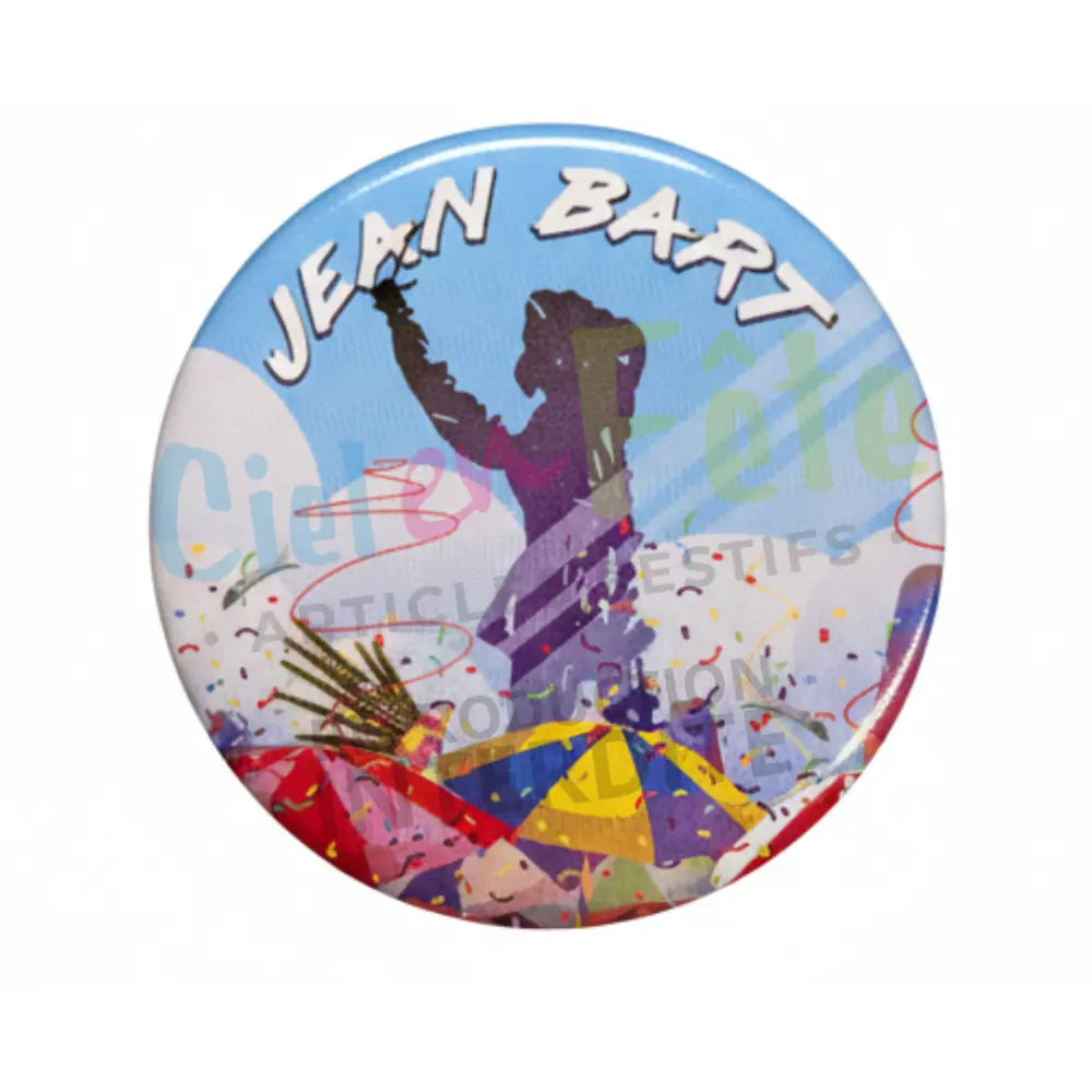 Badge Epingle 56mm - Jean Bart
