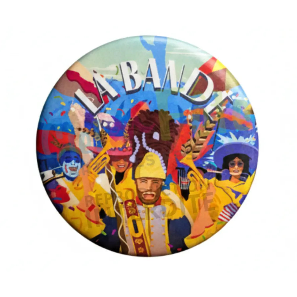 Badge Epingle 56mm - La Bande ''Tambour Major''
