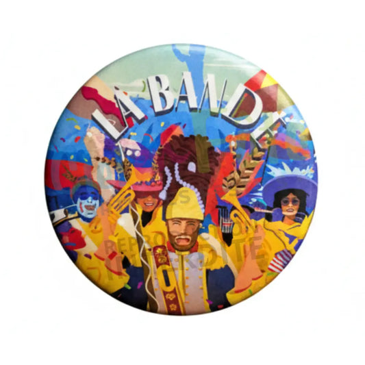 Badge Epingle 56mm - La Bande ''Tambour Major''