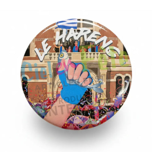 Badge Epingle 56mm - Le Hareng