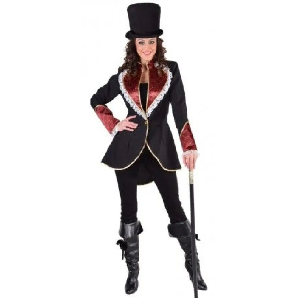 Veste Femme Marquis Noir & Rouge - S