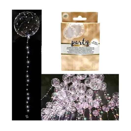 Ballon avec Guirlande Lumineuse LED