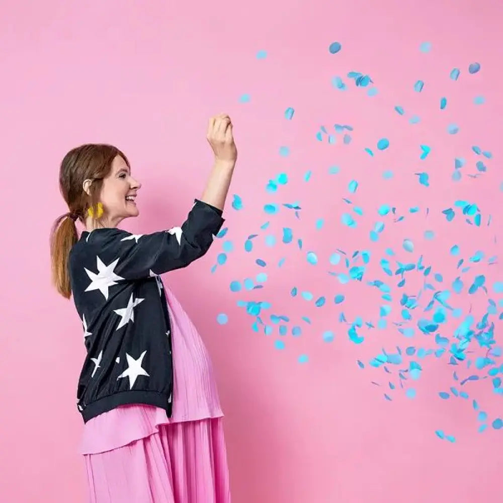 Ballon avec Confetti ''Gender Reveal''  - Garçon - 1m
