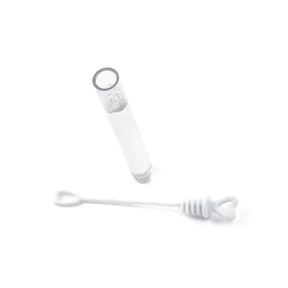 Bulles de Savon, en forme de Cœur Blanc