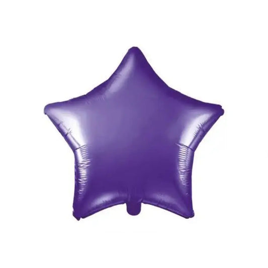 Ballon Alu Etoile 48cm - Violet