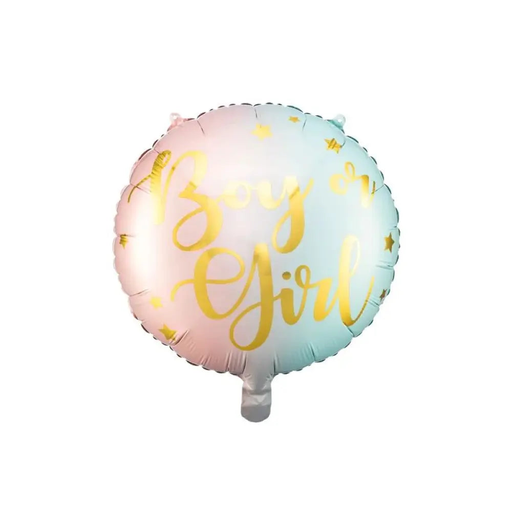 Ballon Alu 35cm - Boy or Girl