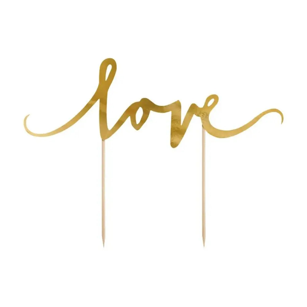 Décoration pour Gâteau "Love" - H17cm
