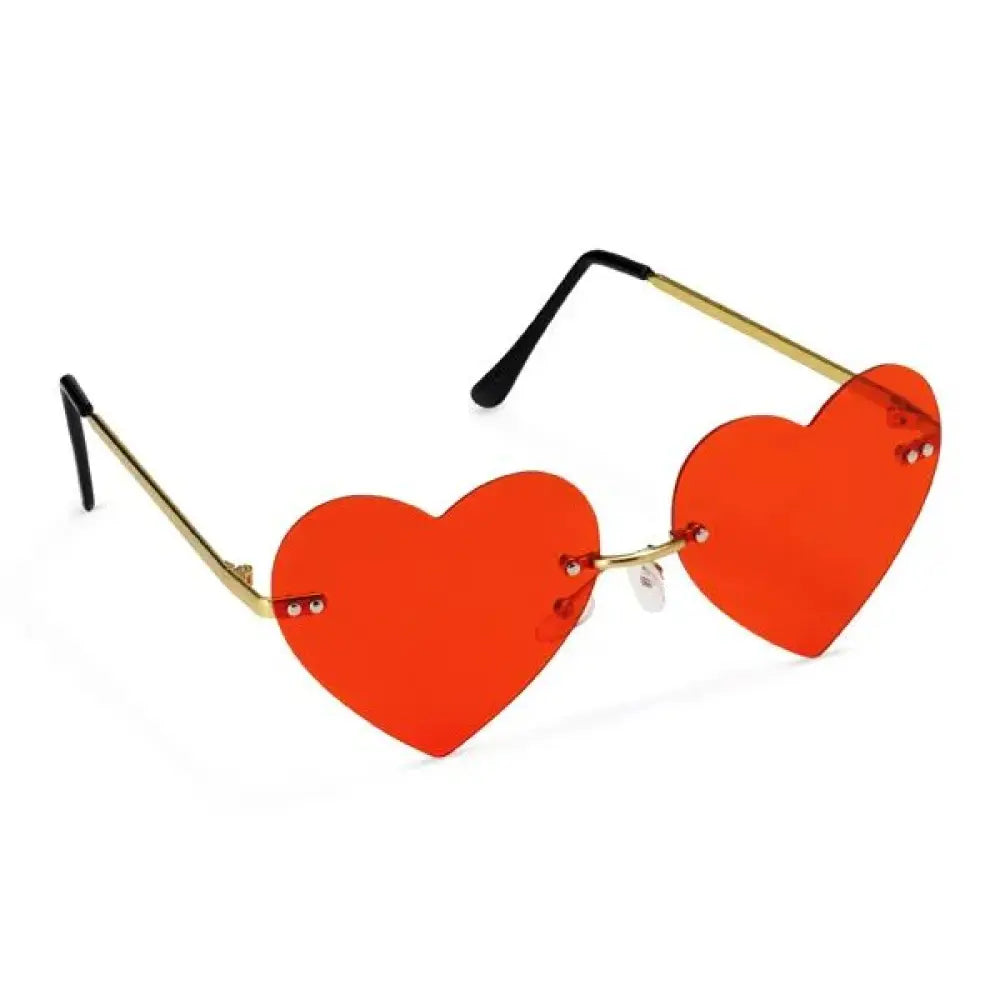 Lunettes "Cœur" Rouge