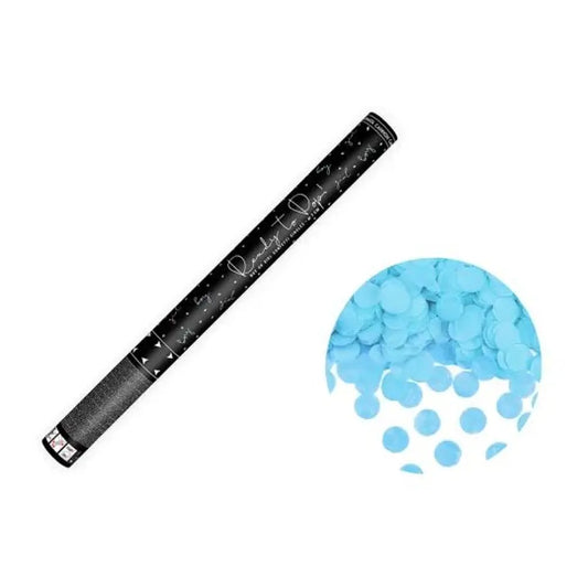 Canon à Confetti - ''Baby Shower'' - BLEU 60cm