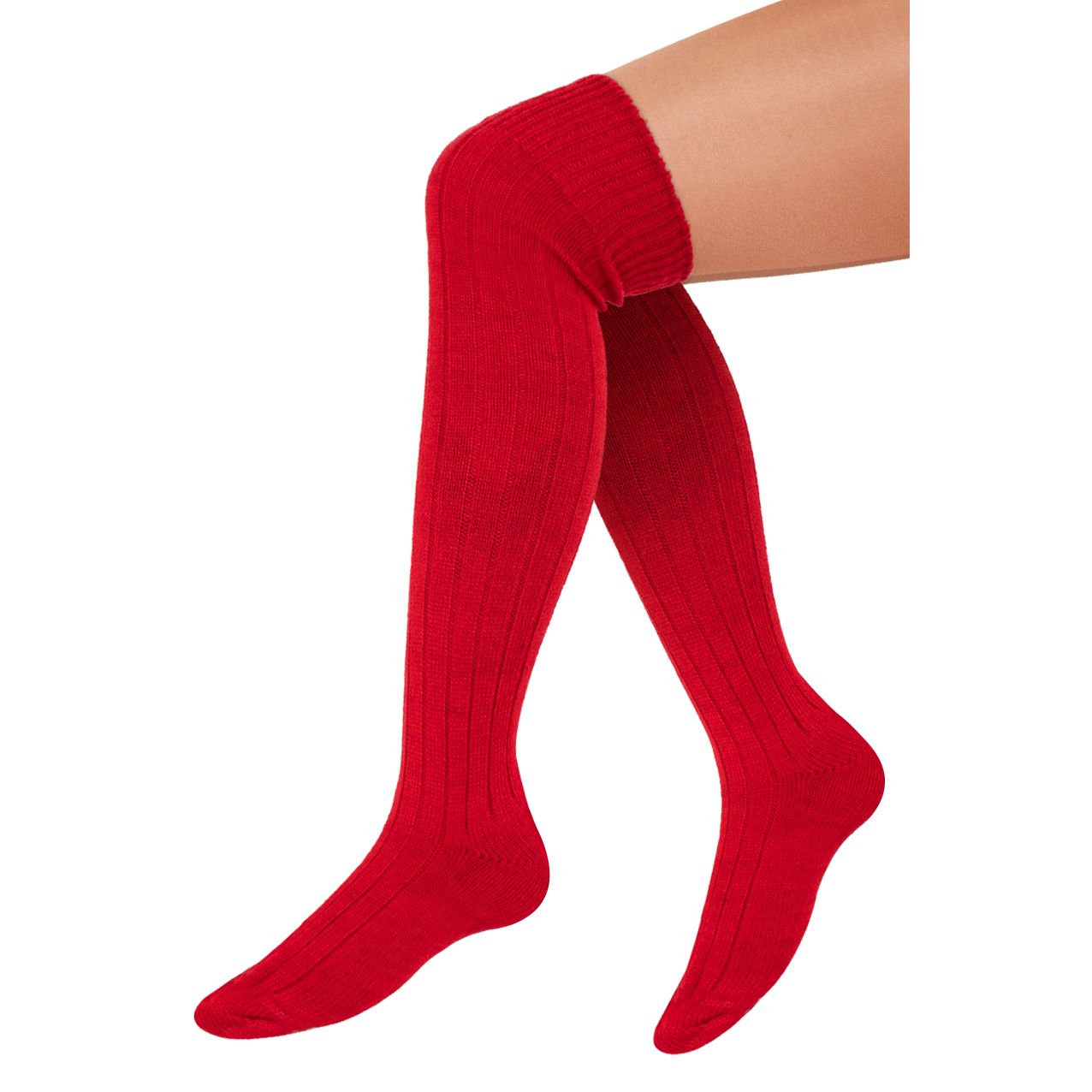 Chaussettes Hautes Rouge - T41-47