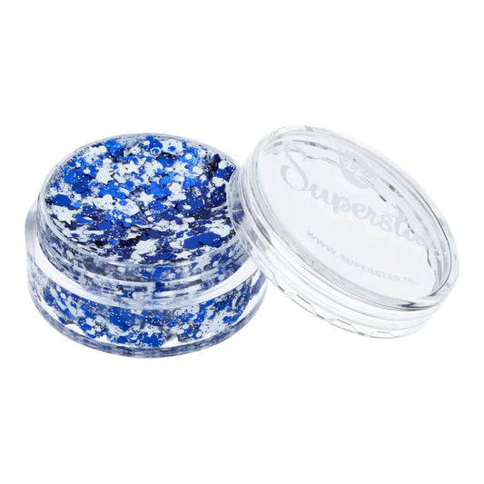 Crème Paillette ''Bleu & Blanc Dunkerque'' - 10ml