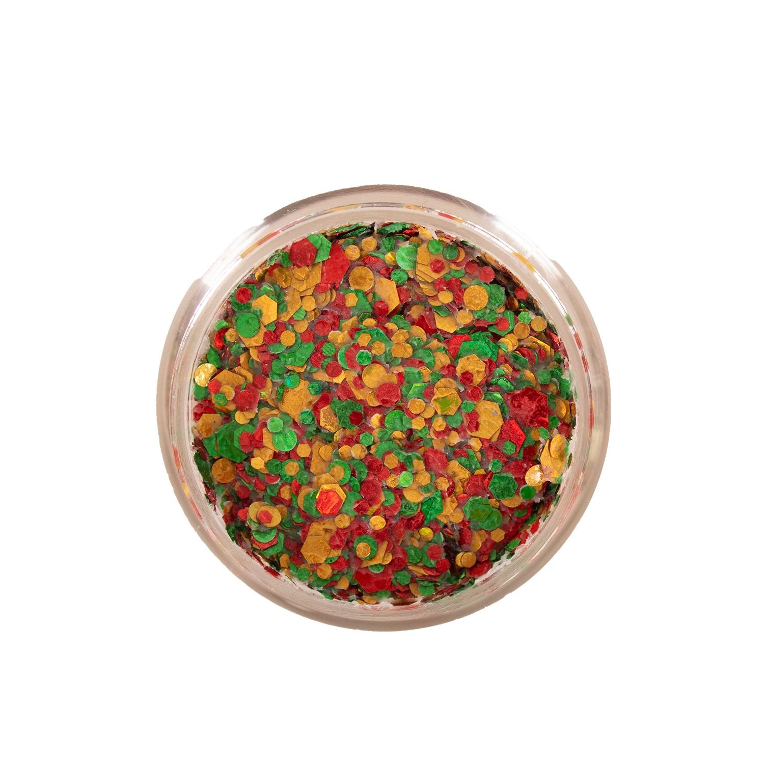 Crème de Paillettes Rouge/Jaune/Vert - 10ml