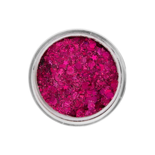 Crème de Paillettes Rose ''Fuchsia'' - 10ml