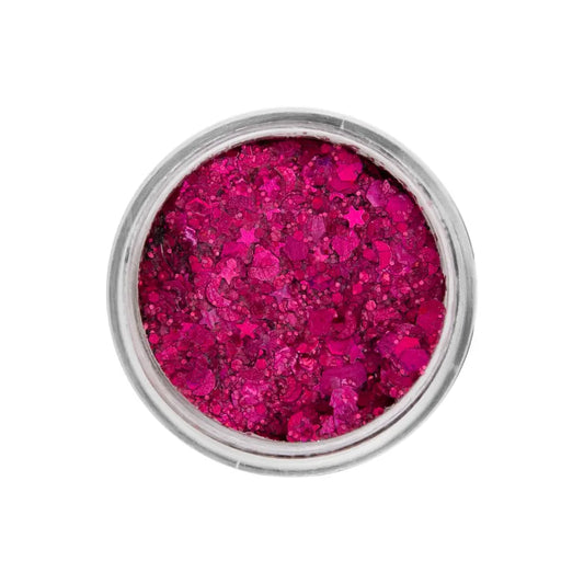 Crème de Paillettes Rose ''Fuchsia'' - 10ml
