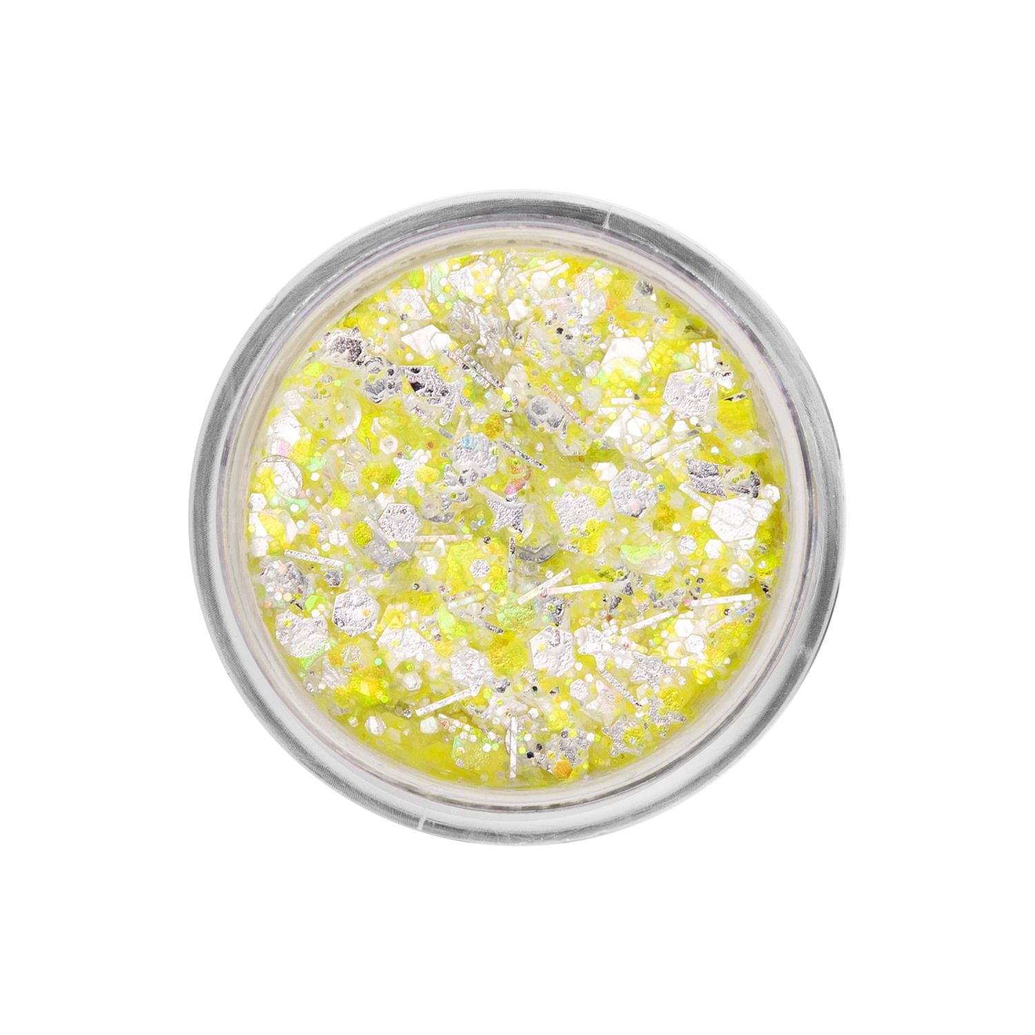 Crème de Paillettes Jaune Néon ''Bonbon'' - 10ml