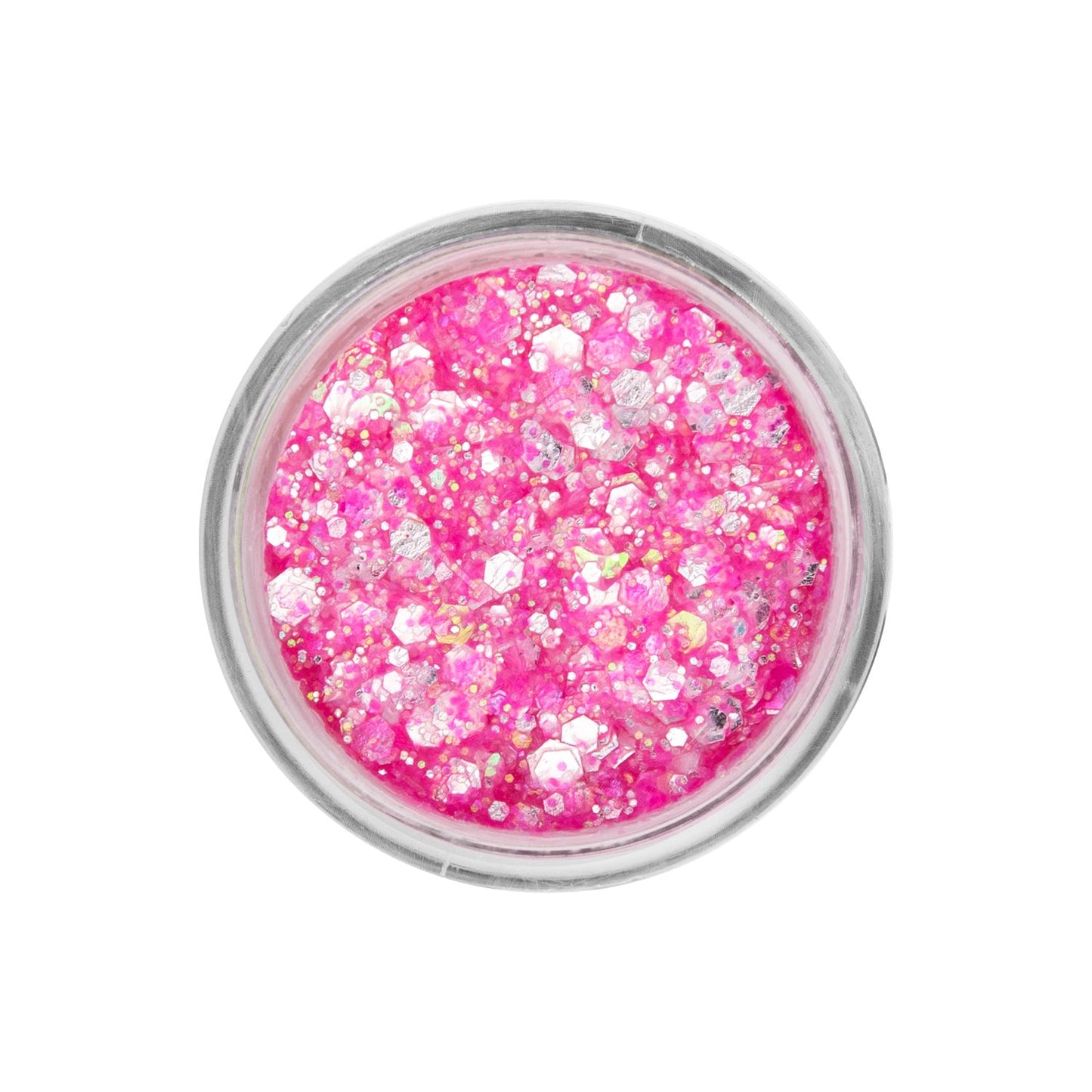 Crème de Paillettes Rose Néon ''Bonbon'' - 10ml