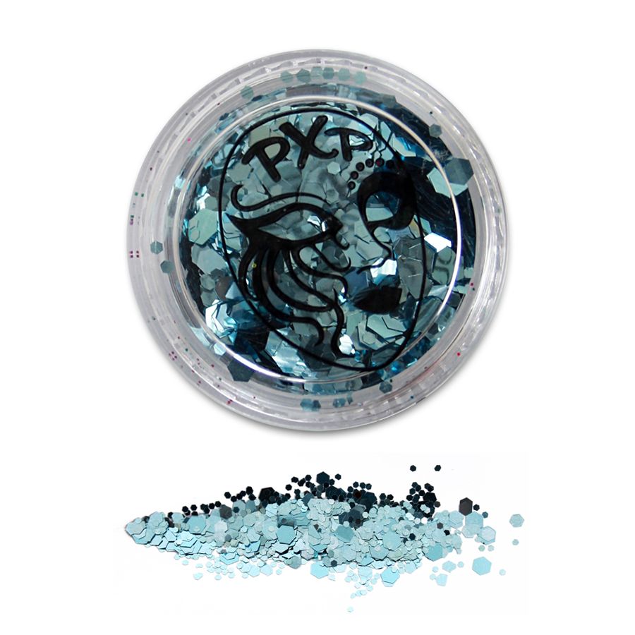 Paillettes Bleu Glacé Scintillant - 5gr