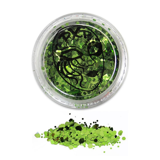 Paillettes Vert Tropical Scintillant - 5gr