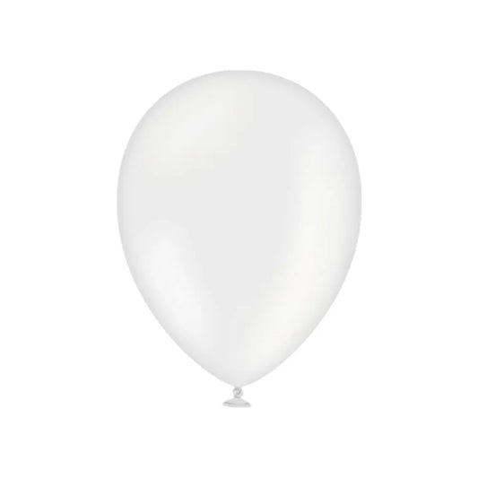 25 Ballons 30cm - Blanc / White